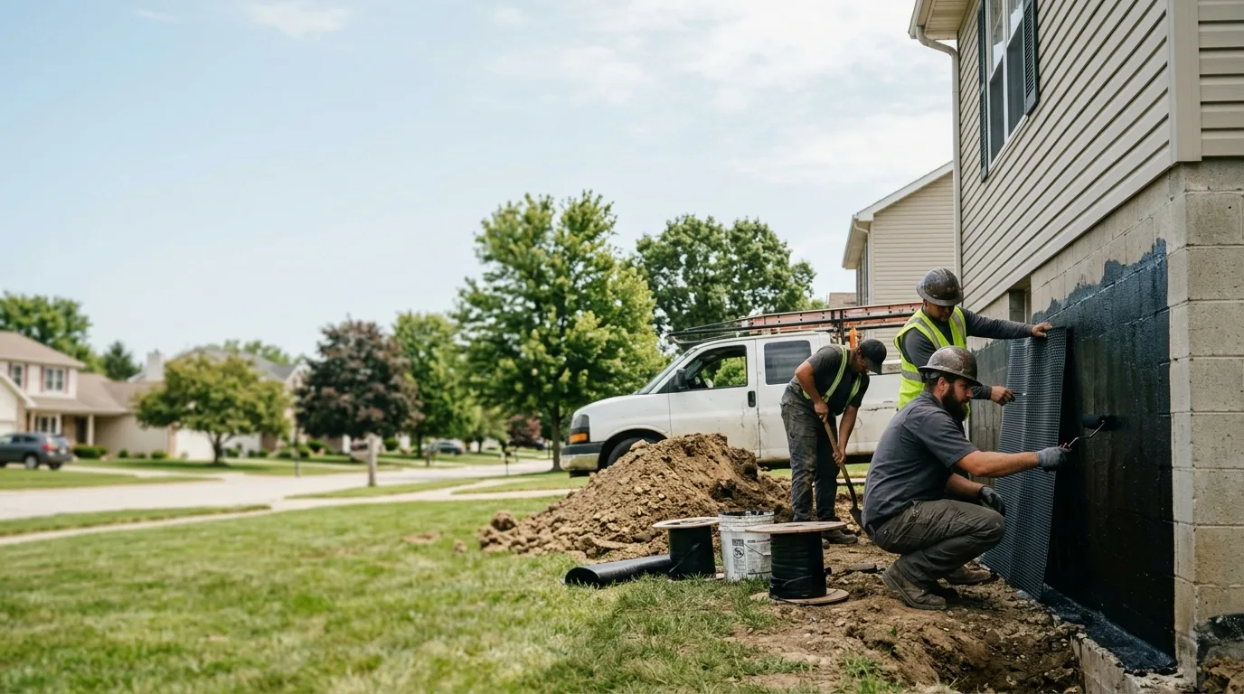 Basement Waterproofing in Franklin Furnace, OH near me